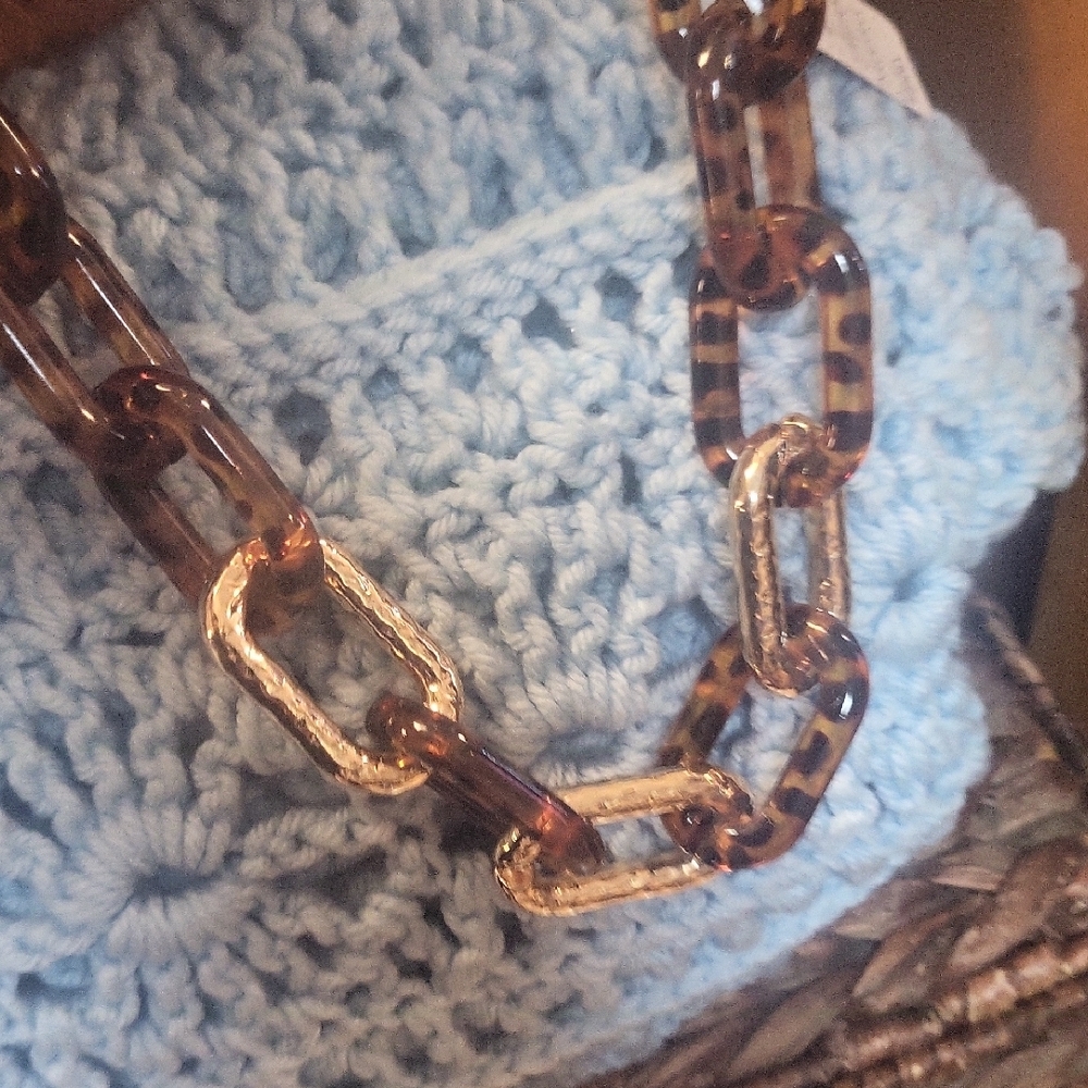 Park Lane Elegant Tortoiseshell Statement Necklace - image 6